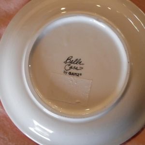 Vintage Bella casa margarita appetizer plates